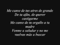 Rbd-Me Canse [Lyrics] 