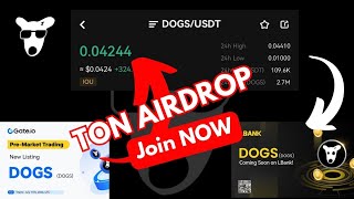 Make $1000 with This New Crypto Airdrop  | Pre-market listing on Bitget, Gate.io...
