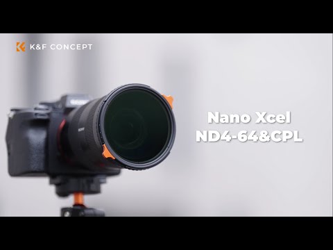 фото светофильтр k&f concept nano-x cpl/nd4-64 62мм. 0