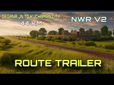  NWR V2 MSTS TYPE ROUTE OFFICIAL TRAILER FOR #trainzsimulator 