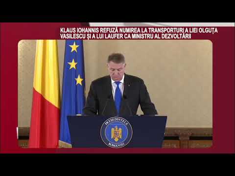 DECLARATIA ZILEI 20 Noiembrie - Iohannis: Această remaniere este o soluție slabă