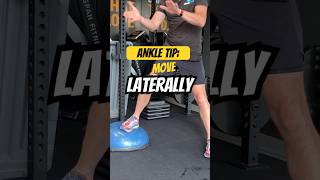 Essential lateral movement for ankle rehab #anklerehab #ankleexercises #ankleinjury