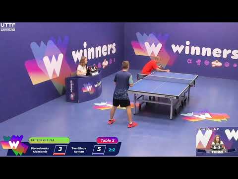 Winners League  21.06.21  Storozhenko Aleksandr - Tveritinov Roman  19:30