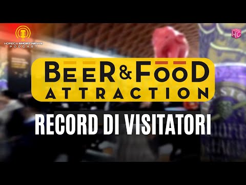 Beer&Food attraction record di visitatori | Novità  Peroni stile Capri | La birra di Bobo Vieri