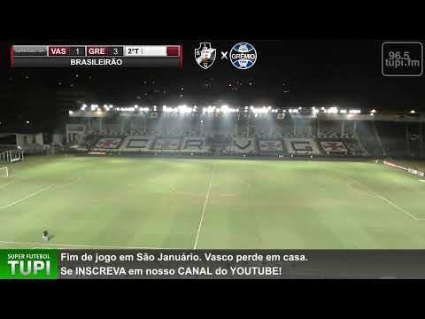 Vasco 1 x 3 Grêmio - Brasileirão - 29ª Rodada - 30/10/2019 - AO VIVO