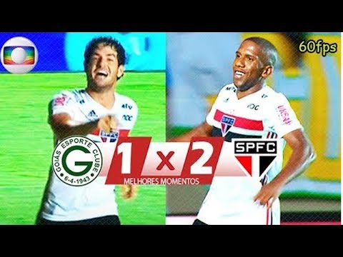 Goiás 1 x 2 São Paulo (COMPLETO) Melhores Momentos GLOBO (HD) - Brasileirão 2019