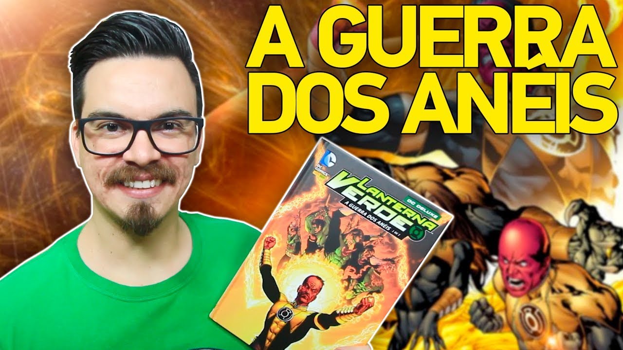 LANTERNA VERDE: A GUERRA DOS ANÉIS - História Completa