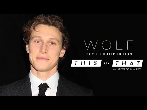Thumbnail of the video: Would George MacKay Rather Arrive Early or Skip the Trailers at the Movies?