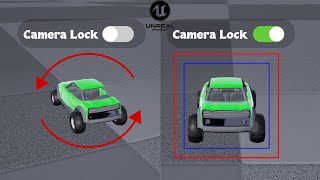 How To Lock And Free The Actor's Camera Though Button Click In Blueprint - Unreal Engine Tutorial