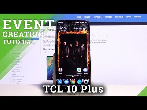 How to Set Up Reminder in TCL 10 Plus – Add Event to Calendar