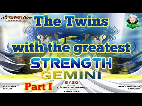 LINE UP RC GEMINI SAGA & SEA DRAGON KANON - TWINS BRUTAL PVP PART I | SAINT SEIYA AWAKENING