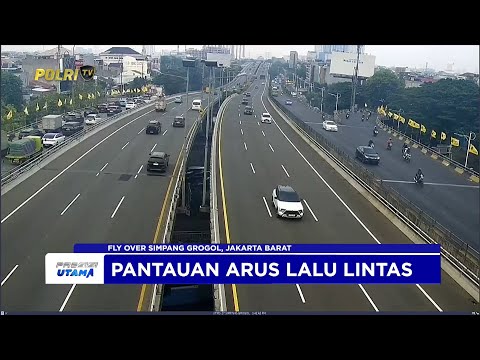 NTMC POLRI - PANTAUAN ARUS LALU LINTAS SORE 17/10/2025
