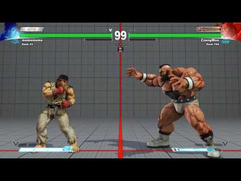 SFV~ Ryu (Diago Umehara) vs. Zangief (ZzangMoo) HD 2