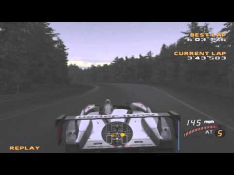 Enthusia Professional Racing: Audi R8 LMP 2004 Nurburg Lap(6:03.176)