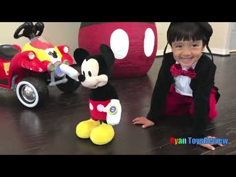 Mickey Mouse Clubhouse GIANT EGG SURPRISE OPENING Disney Junior Toys Kids Video World Biggest