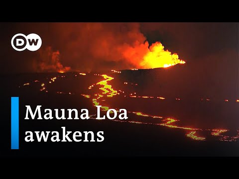 Mauna Loa volcano eruption threatens busy Hawaii highway | DW News