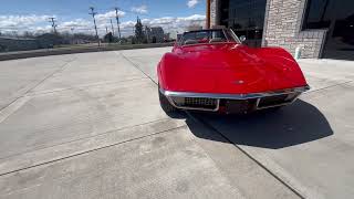 1970 Chevrolet Corvette Convertible Quick Start Video
