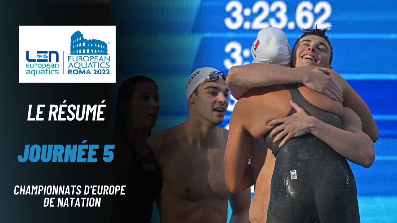 Championnats d'Europe de natation : Le résumé du 15 août