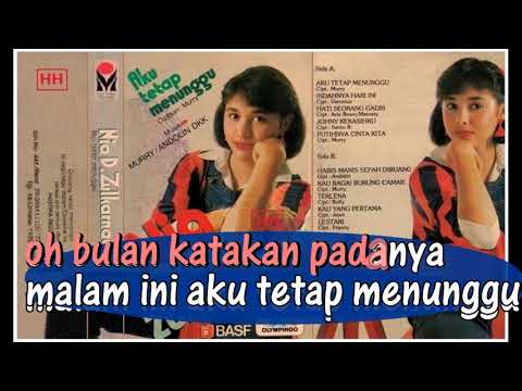AKU TETAP MENUNGGU(Nia Dicky Zulkarnaen) - Karaoke