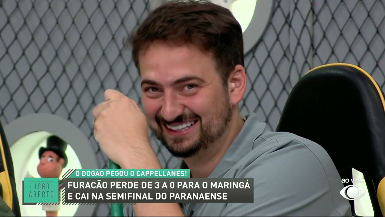 Zoeira Jogo Aberto: Cappellanes sofre após Athletico-PR ser eliminado pelo Maringá