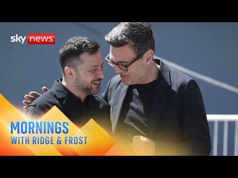 Andy Burnham will welcome Volodymyr Zelenskyy to Downing Street today | Mornings with Ridge & Frost