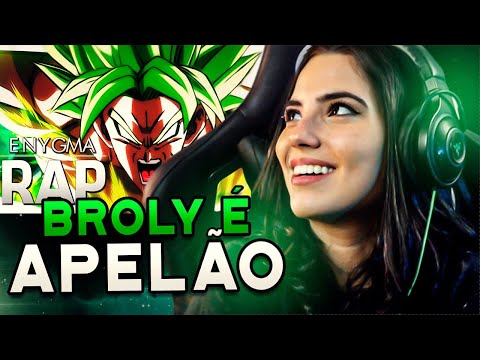 (NÃO OTAKU) REAGINDO ao RAP DO BROLY (Dragon Ball Super) | Enygma 40 [prod. Soul Blade]