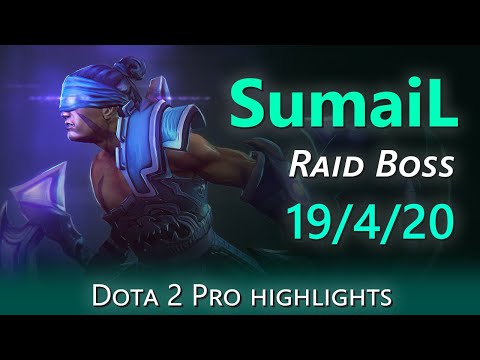 SumaiL 19-4 Antimage UNKILLABLE RAID BOSS | Dota 2 Epic Pro Highlights