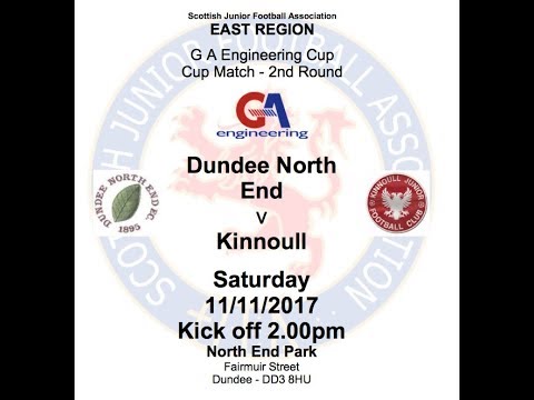 Dundee North End V Kinnoull Highlights 11.11.2017