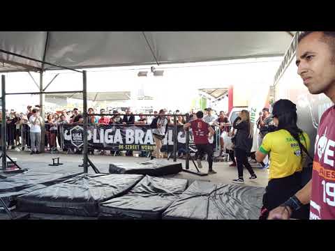 Thiago Tavares VS Gustavo Braga - Street Workout - WSWCF STAGE BRAZIL (BOPE GAMES)