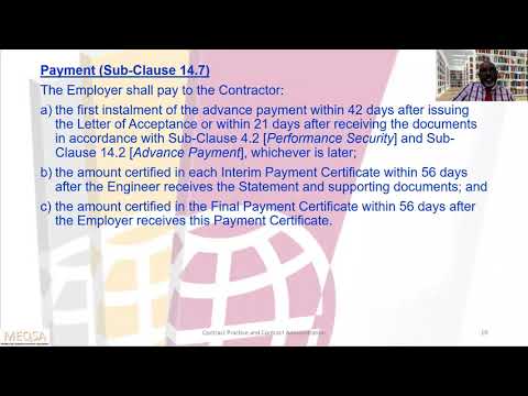 MEQSA Webinar 4 - Contract Practice & Contract Administration - Part 2 of 2
