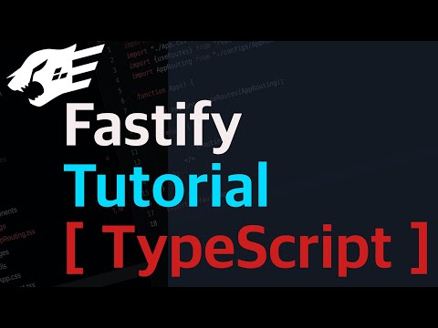 Fastify Setup Tutorial with Typescript