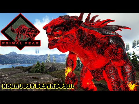 Defeating All The Elemental Colossus! Ark Primal Fear Part 38