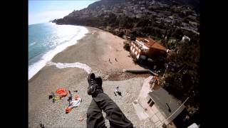 preview picture of video 'Parapente Roquebrune Cap Martin Monaco GoPro HD'