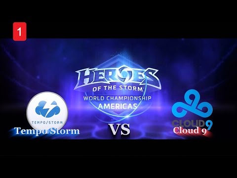 Tempo Storm vs Cloud 9 - Game 1 - World Championship Americas - Heroes of The Storm