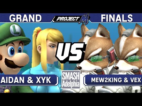 Project M - Aidan & XYK vs Mew2King & Vex - SMASHADELPHIA 2017 Grand Finals