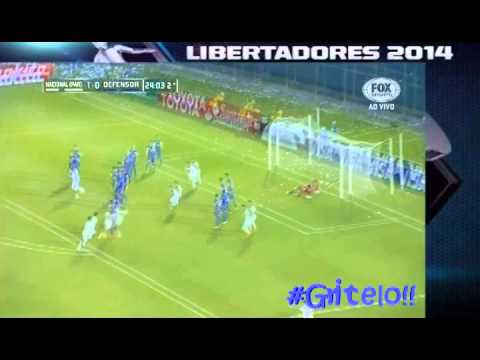 Gol de Orue para #Nacional 2 #Defensor 0