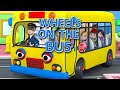 Wheels On The Bus Bus Song For Children Nursery Rhymes For Kids ‎ Krishnagi Kids Tv 