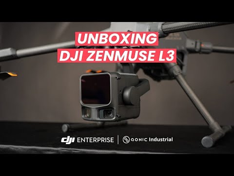 DJI Zenmuse L3 Unboxing | Built for Precision Mapping