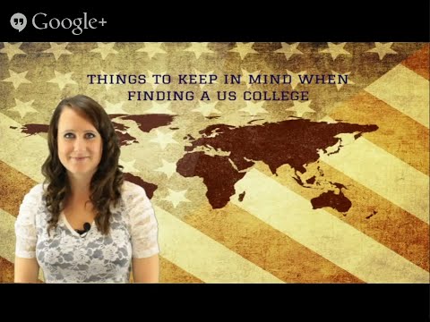 Things to Keep in Mind when Finding a US College