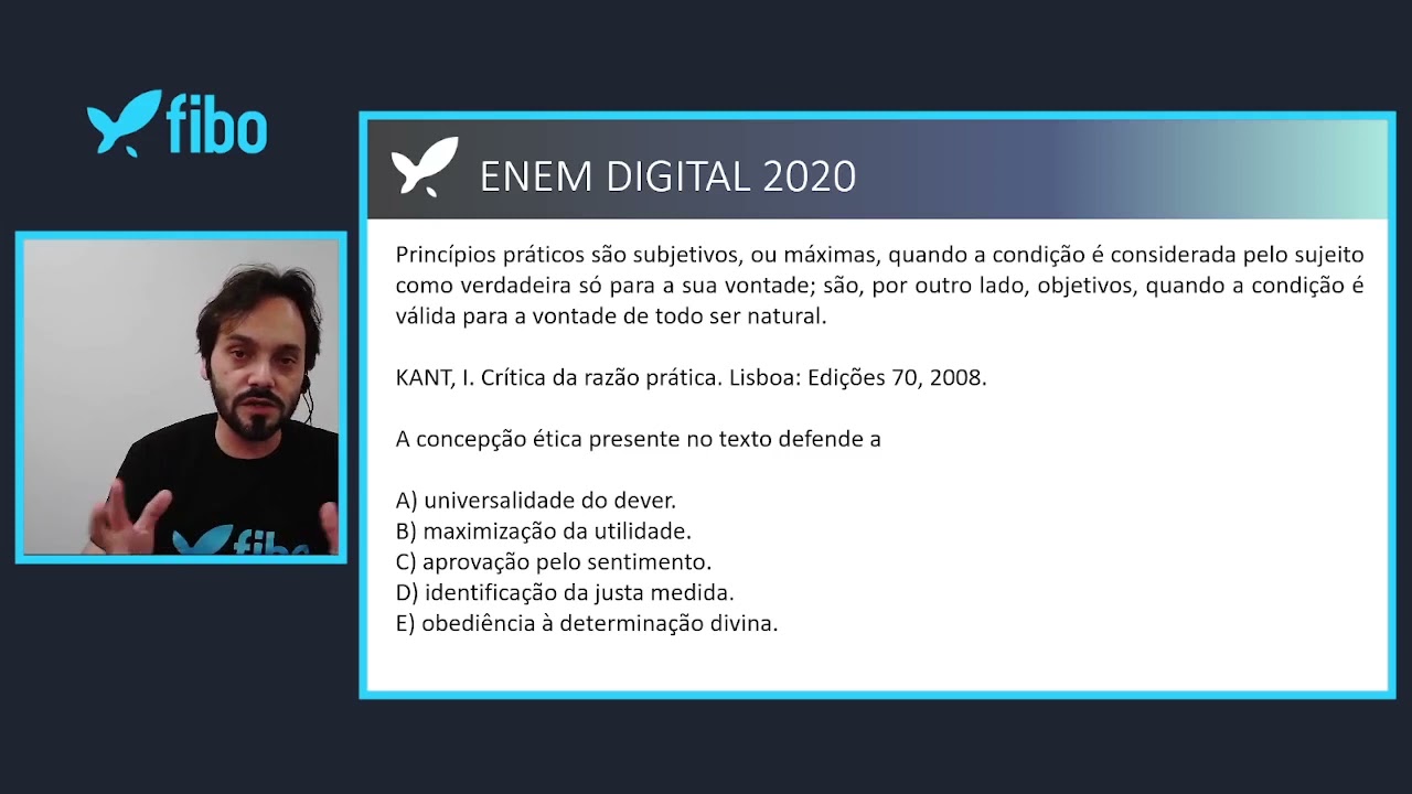 Questão 57 Ciências Humanas ENEM Digital 2020