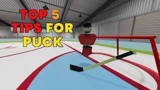 Top 5 Tips for New Puck players