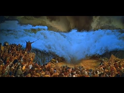 Moses parted the Red Sea