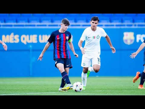 Aleix Garrido vs Inter Milan | UEFA Youth League (12/10/22)