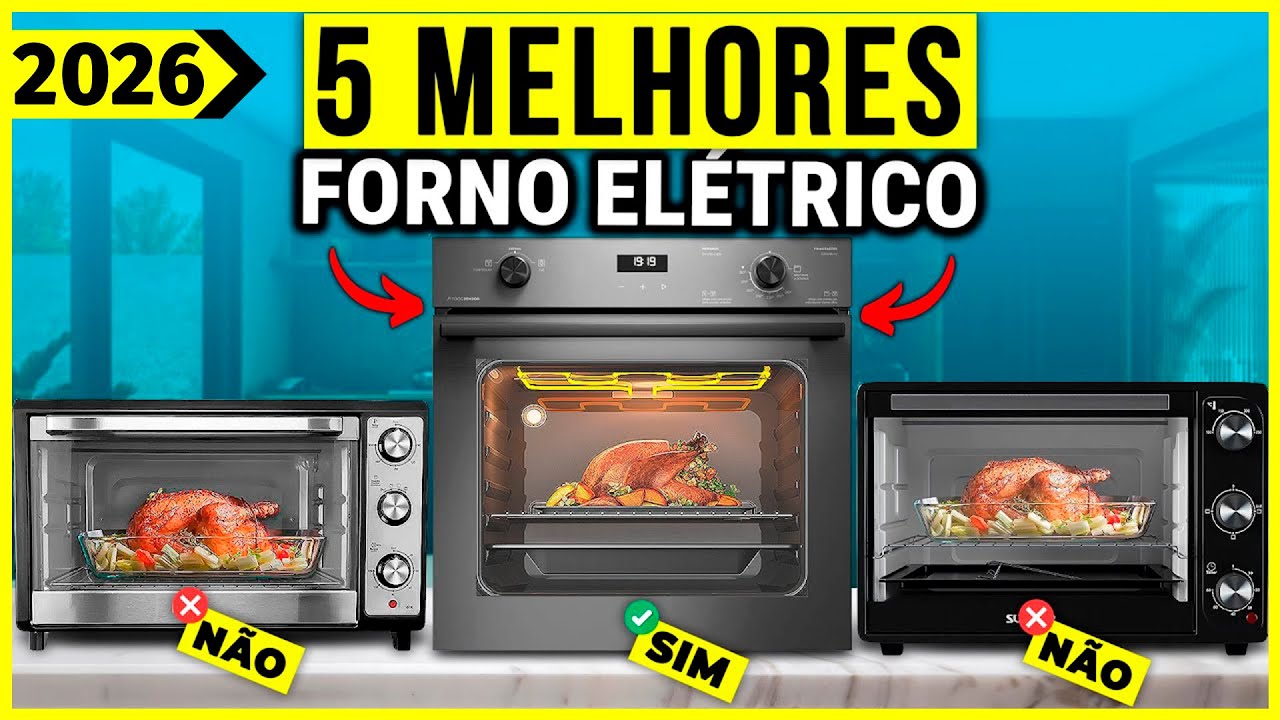 Os 5 Melhores Forno Elétrico/ Forninho Elétrico Em 2025!
