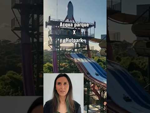 Qual escolher ? Acqua parque ou Hotpark #goiás #rioquente #caldasnovas #interiordegoias