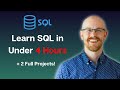 Learn SQL Beginner To Advanced In Under 4 Hours
