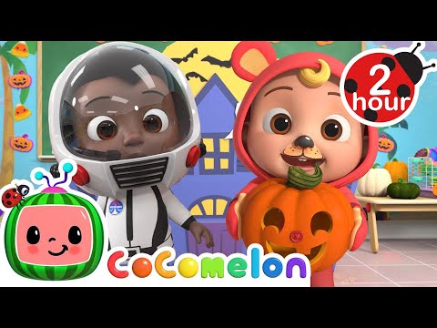 It's Halloween Day At School!🎃 Play Dress Up + MORE CoComelon Nursery Rhymes & Kids Songs