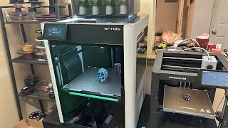 Unboxing Setup & 1st Prints Bambu H2D Duel Head Extruder 3D Printer Fast Multi Color Printing 🤯