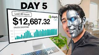 I Tried AI-Only Dropshipping for 7 Days (Real Results)