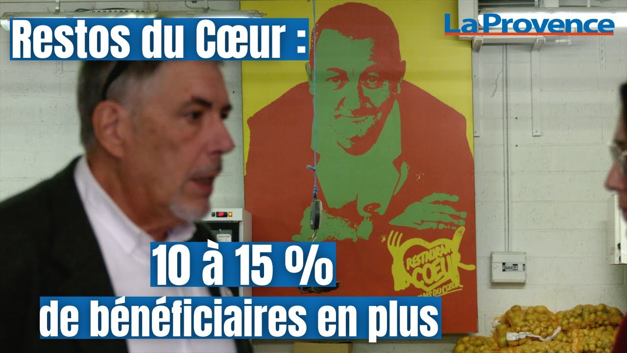 Restos du Cœur : 10 à 15% de bénéficiaires supplémentaires attendus dans les Bouches-du-Rhône